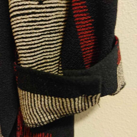 Michael Phillips Shirt Women's Plus 18 Button Front Multicolor Patchwork Stretch - Picture 5 of 11